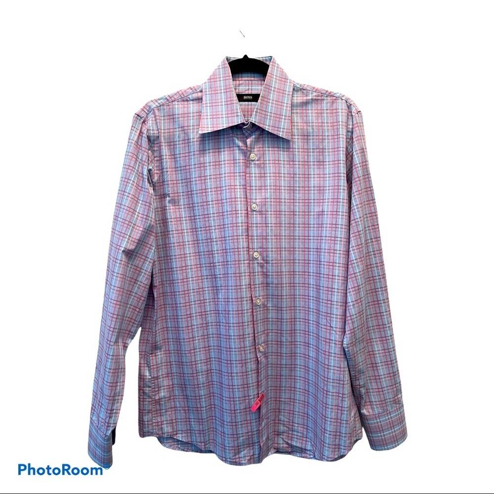 Hugo Boss | Plaid Dress Shirt